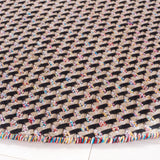 Safavieh Montauk 6'-0" x 6'-0" Rug in Beige / Black