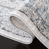 Safavieh Martha Stewart 4'-0" x 6'-0" Rug in Light Blue / Ivory