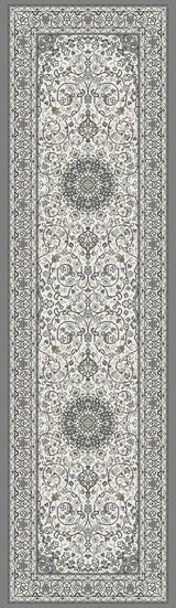 Dynamic Rugs Ancient Garden 57119 Cream / Grey Rugs - Runner