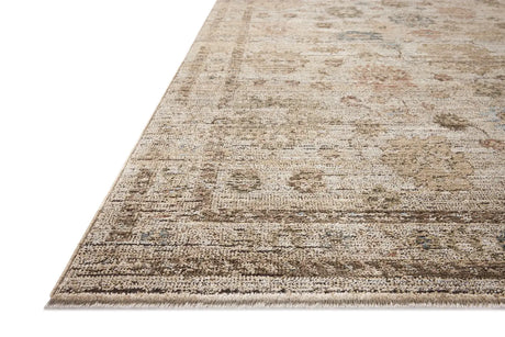 Loloi Priscilla PRL-06 Ivory / Multi Rug - rug corner
