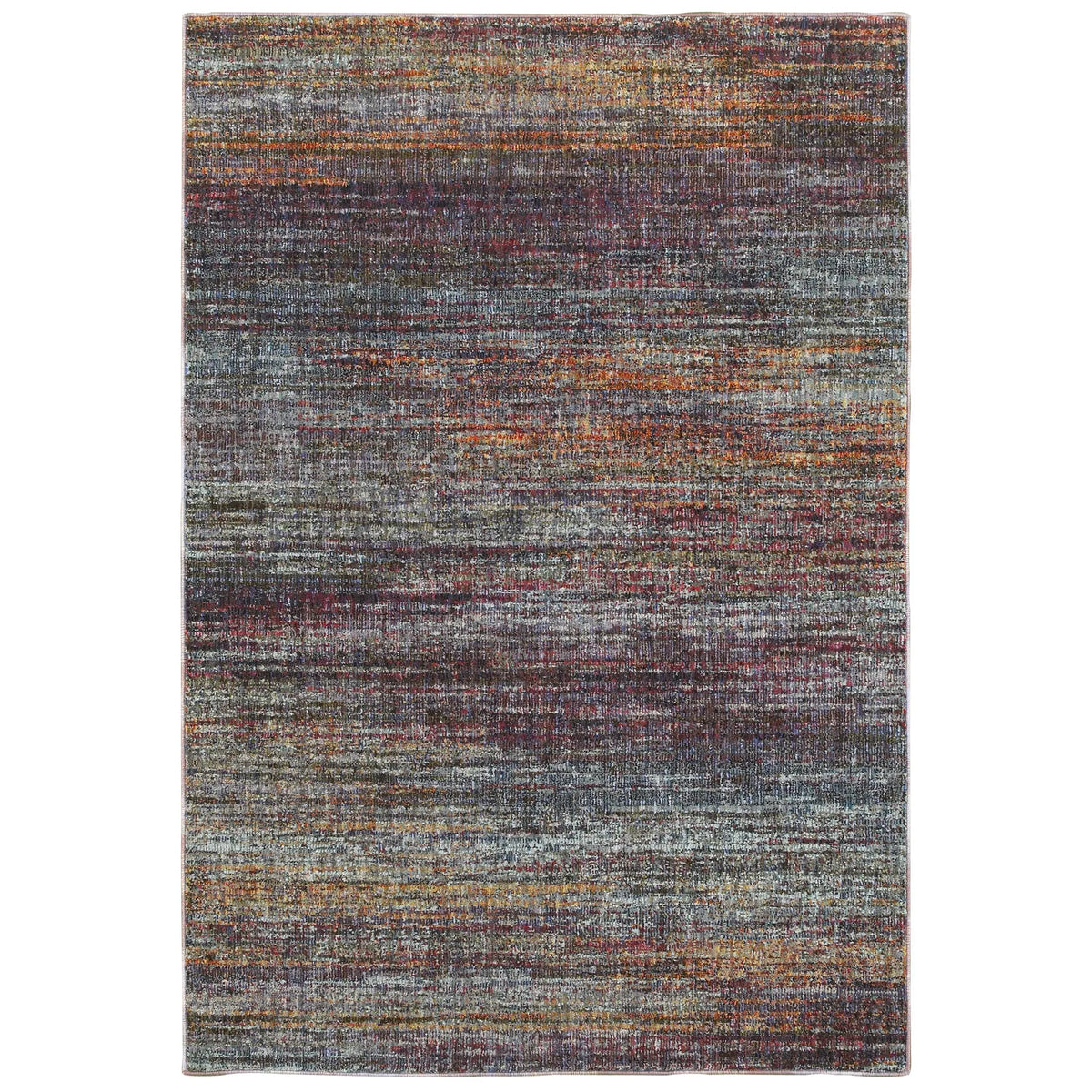 Oriental Weavers Sphinx Atlas 8037B Multi/Multi Rugs - main flat
