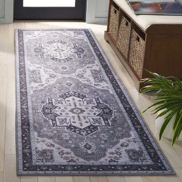 Safavieh Tucson 2'-6" x 8'-0" Rug in Olive / Ivory