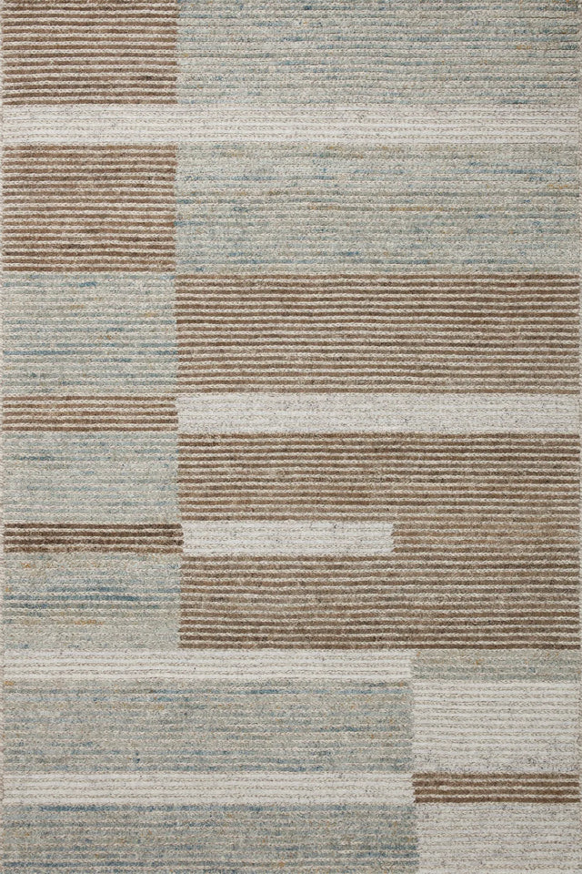 Loloi Stiles Sti-02 Tobacco/Lagoon Rug - main flat