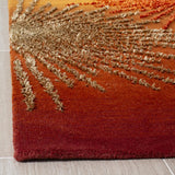 Safavieh Soho 5'-0" x 8'-0" Rug in Rust / Multi