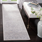 Safavieh Reflection 2'-3" x 10'-0" Rug in Light Grey / Cream