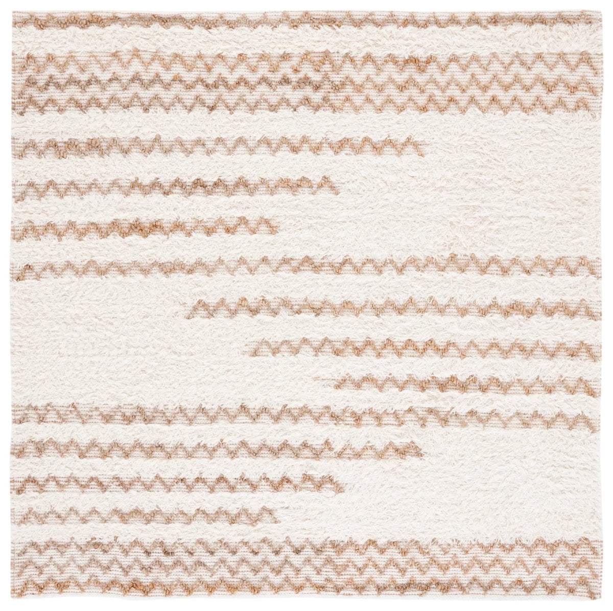 Safavieh Natura 6'-0" x 6'-0" Rug in Ivory / Brown