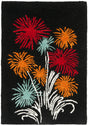 Safavieh Soho 2'-0" x 3'-0" Rug in Black / Multi