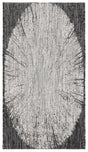 Safavieh Courtyard 2'-0" x 3'-7" Rug in Grey / Black