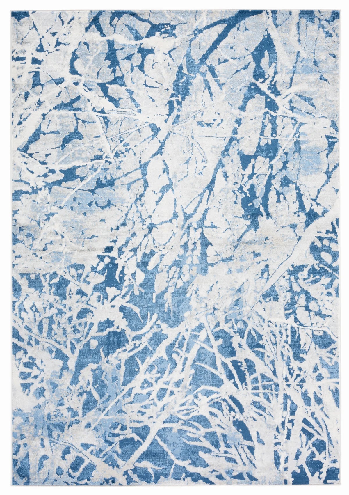 Safavieh Jasper 100 4'-0" x 6'-0" Rug in Navy / Ivory