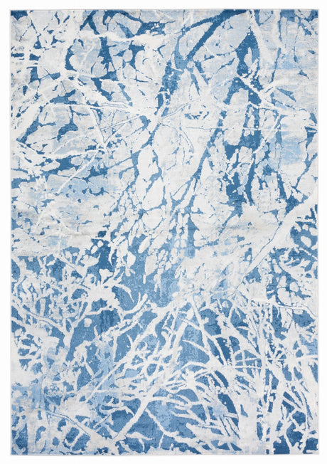 Safavieh Jasper 100 4'-0" x 6'-0" Rug in Navy / Ivory
