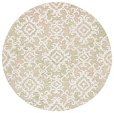 Safavieh Blossom 6'-0" x 6'-0" Rug in Light Green / Ivory