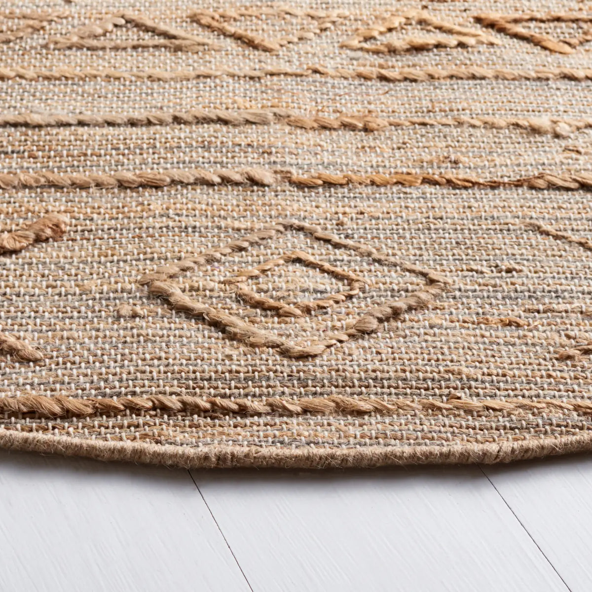 Safavieh Natural Fiber 6'-0" x 6'-0" Rug in Natural