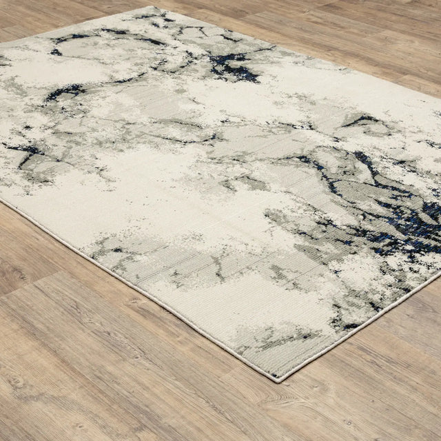 Oriental Weavers Sphinx Evolution 0978A Ivory/ Beige Rugs - angle detail