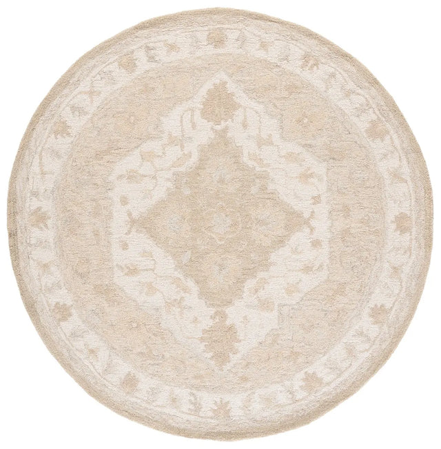 Safavieh Metro 6'-0" x 6'-0" Rug in Beige / Ivory