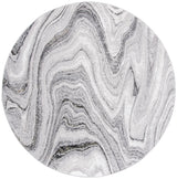 Safavieh Amelia 6'-7" x 6'-7" Rug in Grey / Gold