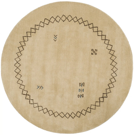 Safavieh Himalaya 6'-0" x 6'-0" Rug in Beige / Multi