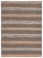 Safavieh Natural Fiber 4'-0" x 6'-0" Rug in Black / Natural