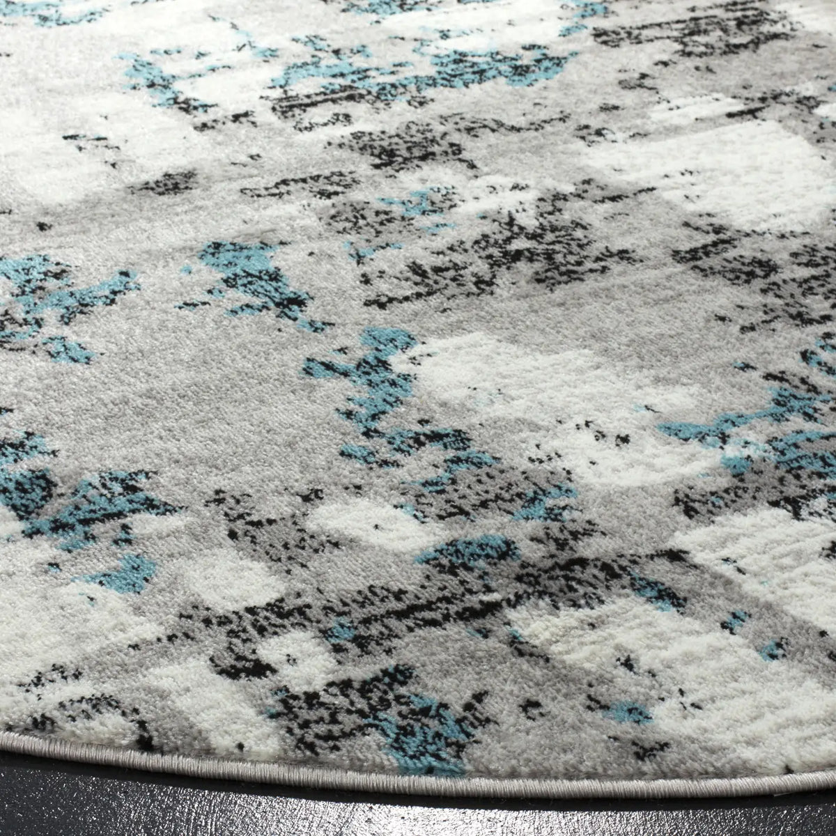 Safavieh Skyler 6'-7" x 6'-7" Rug in Grey / Blue