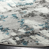 Safavieh Skyler 6'-7" x 6'-7" Rug in Grey / Blue