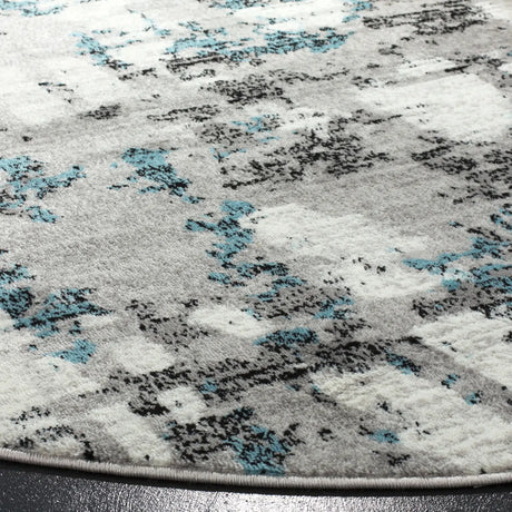 Safavieh Skyler 6'-7" x 6'-7" Rug in Grey / Blue