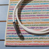 Safavieh Summer 4'-0" x 6'-0" Rug in Ivory / Blue