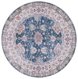 Safavieh Tucson 6'-0" x 6'-0" Rug in Navy / Beige