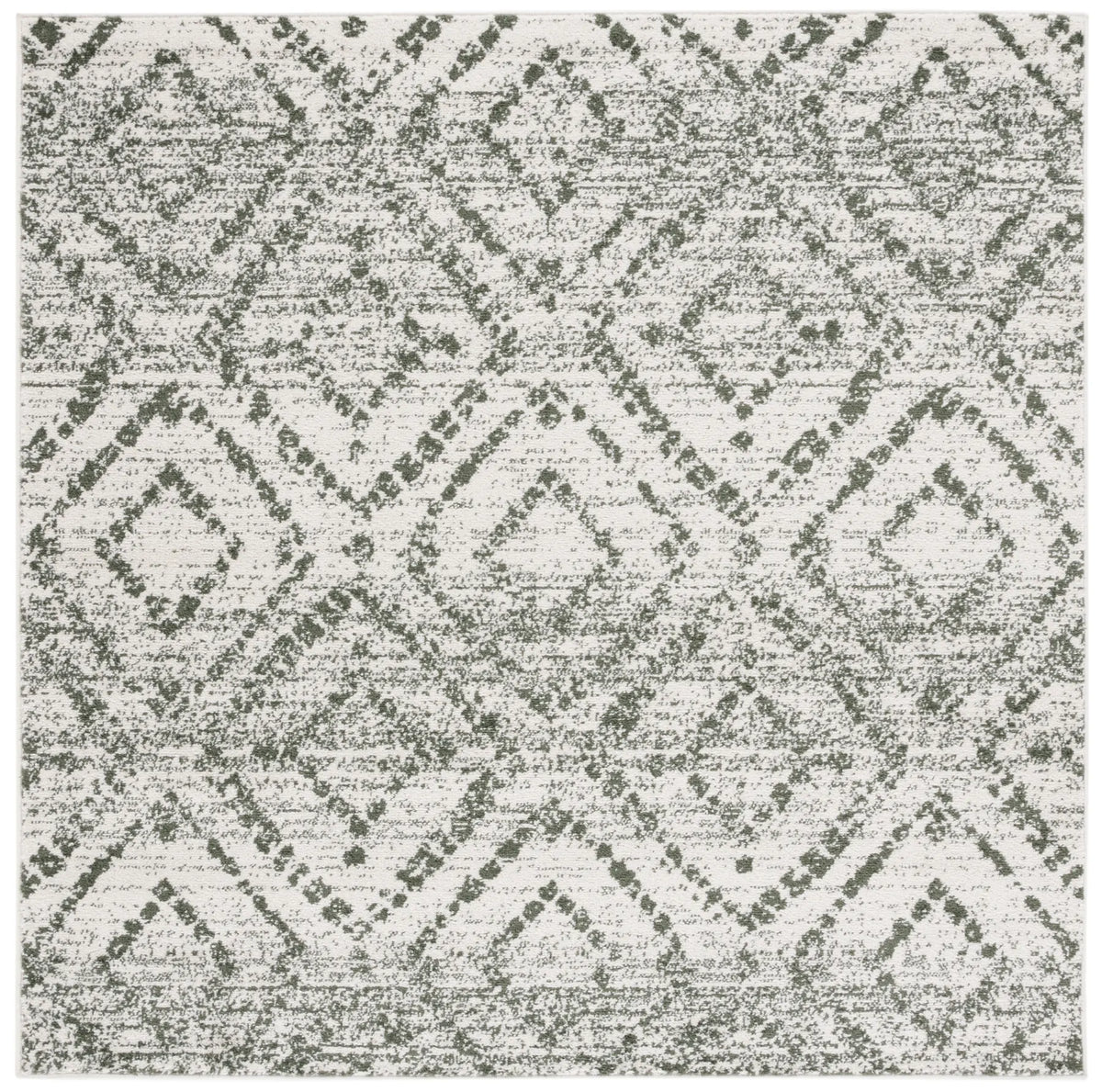 Safavieh Adirondack 6'-0" x 6'-0" Rug in Ivory / Dark Green