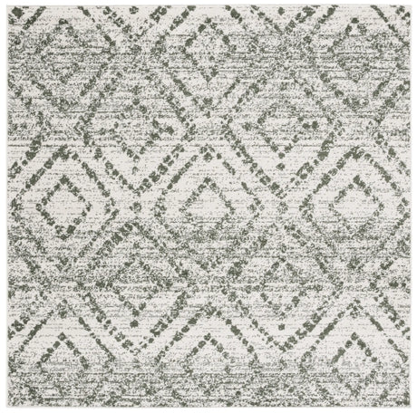 Safavieh Adirondack 6'-0" x 6'-0" Rug in Ivory / Dark Green