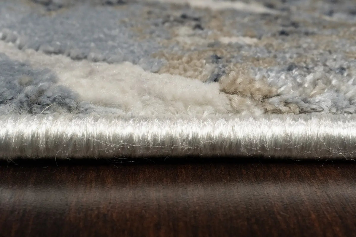 Dynamic Rugs Castilla 3537 Grey / Blue Rugs - Pile