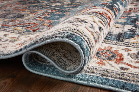 Loloi Samra Sam-04 Slate/Multi Rugs - pile height