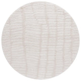 Safavieh Rumi Shag 6'-7" x 6'-7" Rug in Ivory / Light Beige