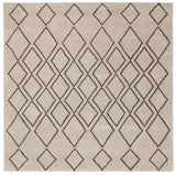 Safavieh Soho 6'-0" x 6'-0" Rug in Light Grey / Dark Grey
