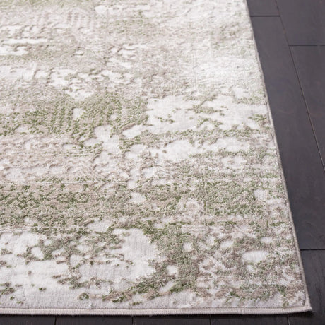 Safavieh Meadow 500 4'-0" x 6'-0" Rug in Beige / Sage