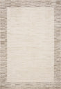 Chris Loves Julia x Loloi Calvin CLV-04 Ivory / Pebble Rug - main flat