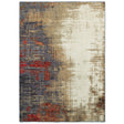 Oriental Weavers Sphinx Evolution 8001A Ivory/Multi Rugs - main flat