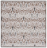 Safavieh Havana 6'-7" x 6'-7" Rug in Light Brown / Ivory