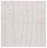 Safavieh Rumi Shag 6'-7" x 6'-7" Rug in Ivory / Light Beige