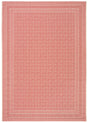 Safavieh Courtyard 4'-0" x 5'-7" Rug in Beige / Red