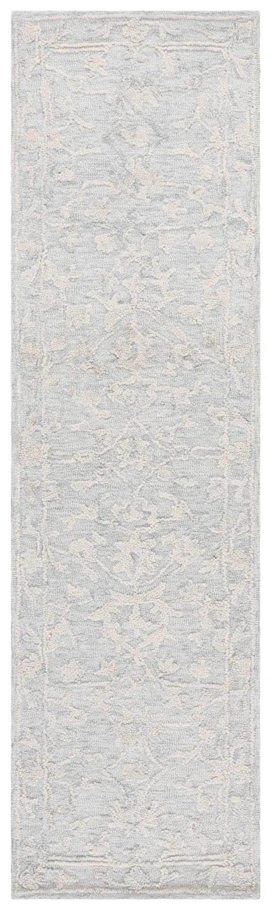 Safavieh Abstract 2'-3" x 8'-0" Rug in Light Grey / Ivory