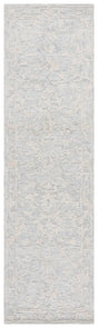 Safavieh Abstract 2'-3" x 8'-0" Rug in Light Grey / Ivory