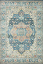 Loloi Skye Sky-12 Ocean/Multi Rugs - main flat