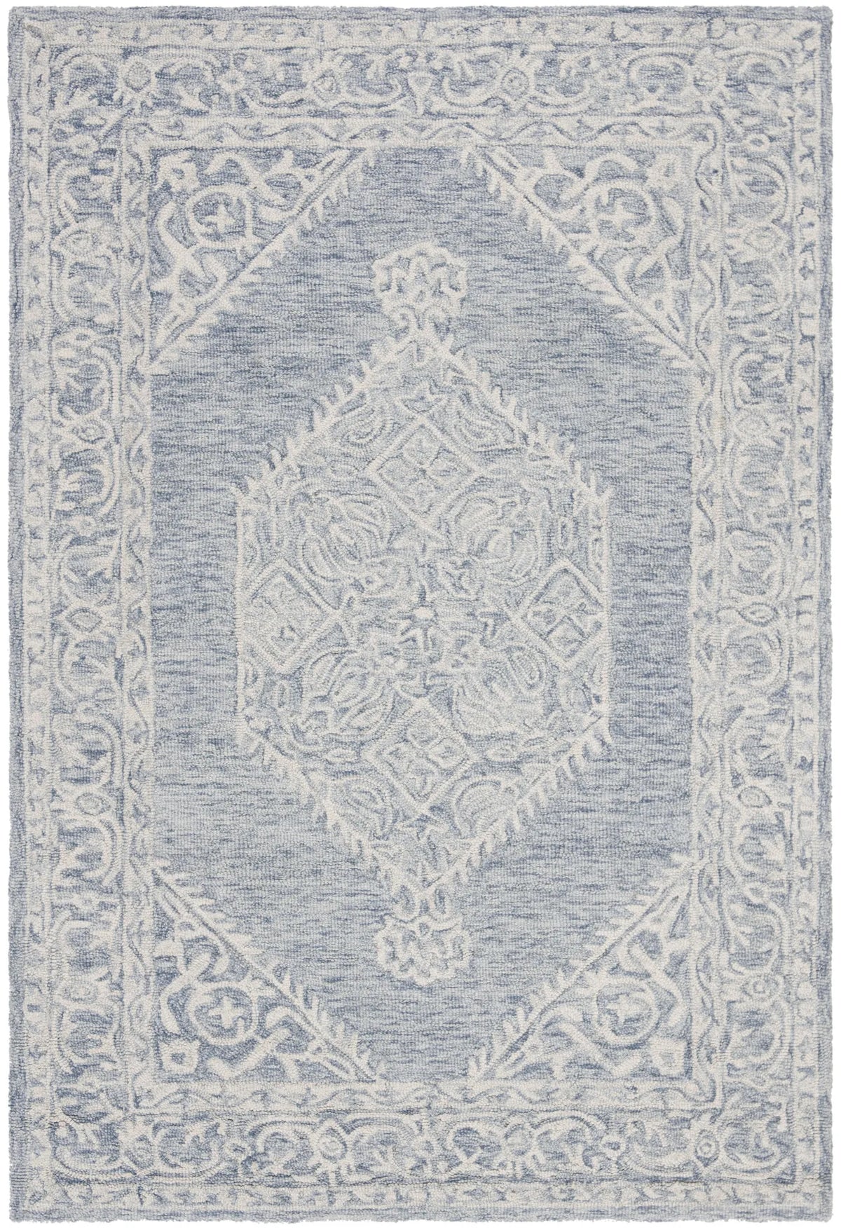 Safavieh Micro-Loop 4'-0" x 6'-0" Rug in Grey