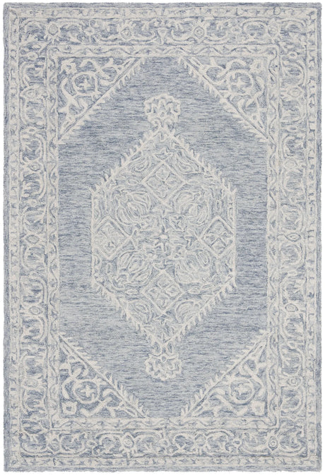 Safavieh Micro-Loop 4'-0" x 6'-0" Rug in Grey