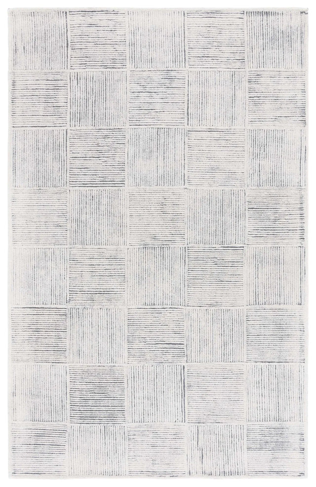 Safavieh Metro 4'-0" x 6'-0" Rug in Ivory / Charcoal