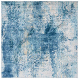 Safavieh Jasper 100 6'-7" x 6'-7" Rug in Aqua / Ivory
