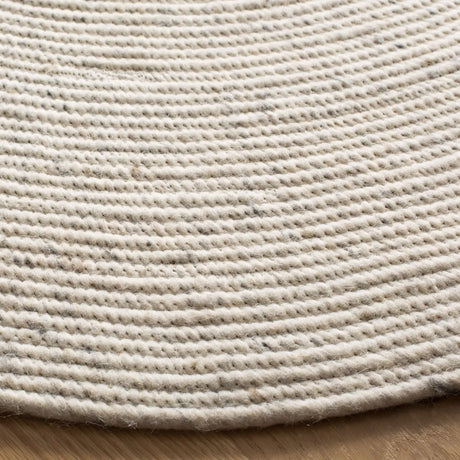 Safavieh Braided 3'-0" x 3'-0" Rug in Light Beige