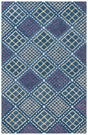 Safavieh Metro 5'-0" x 8'-0" Rug in Blue / Yellow
