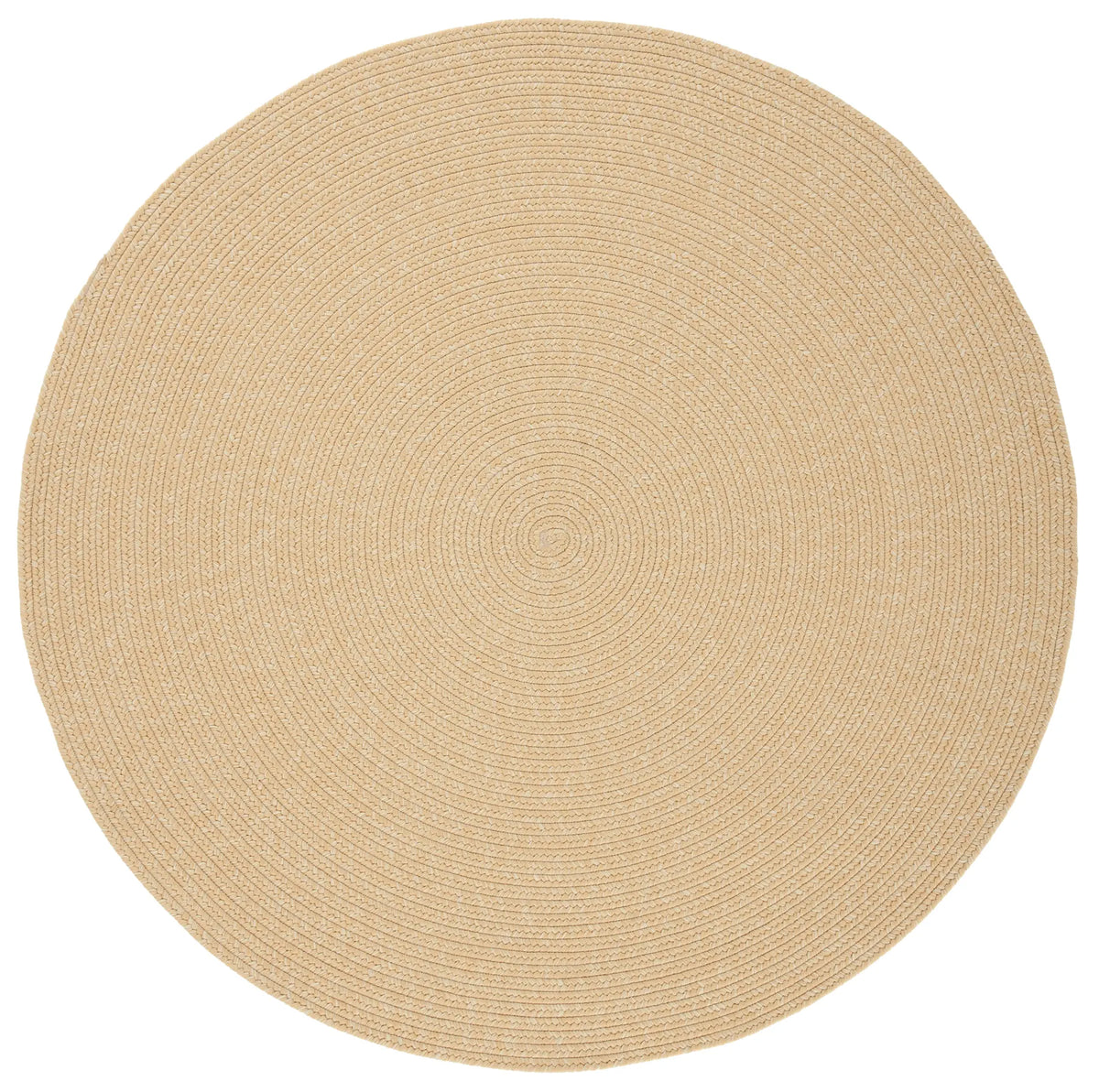 Safavieh Braided 5'-0" x 5'-0" Rug in Beige / Tan
