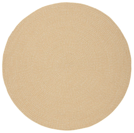 Safavieh Braided 5'-0" x 5'-0" Rug in Beige / Tan