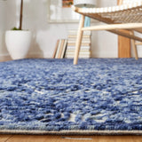 Safavieh Trace 4'-0" x 6'-0" Rug in Navy / Ivory